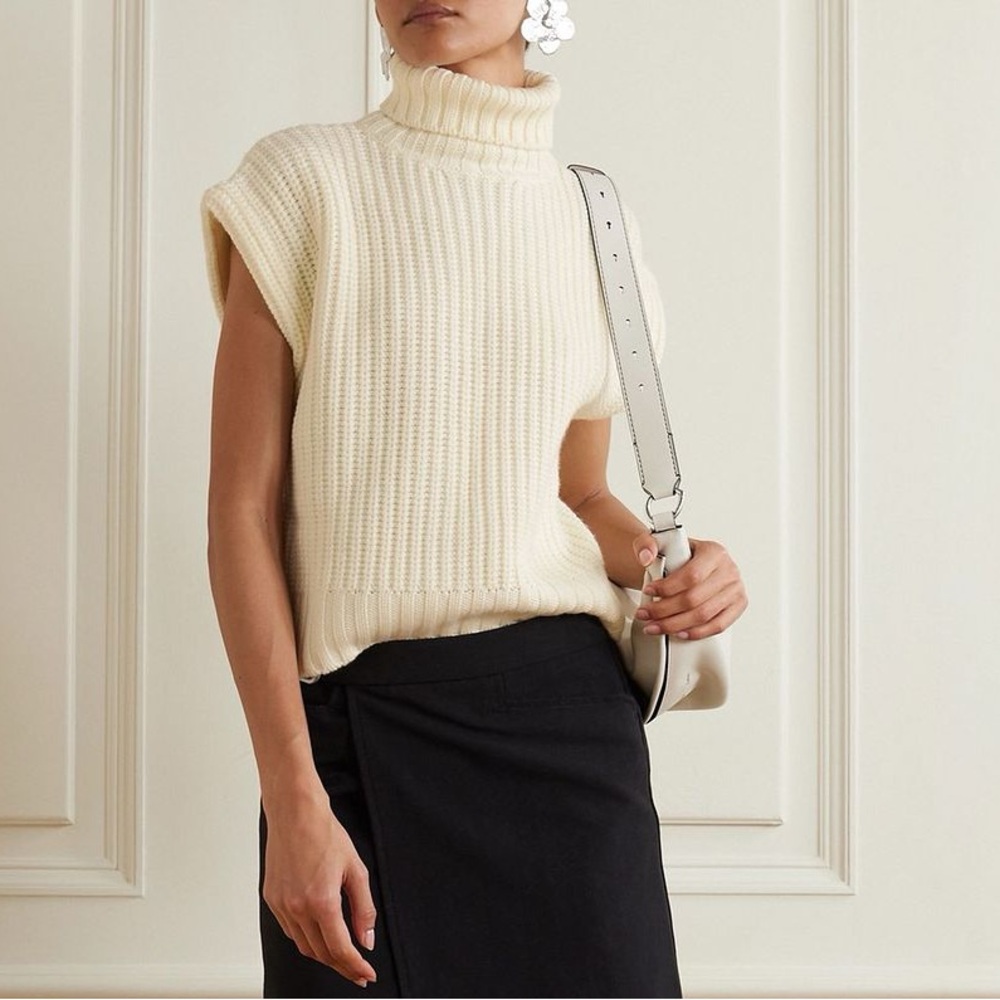 NWT | STAUD ‘Bette’ Sweater in Ivory